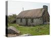 Thatched Croft, Isle of Skye, Highlands, Scotland, United Kingdom, Europe-Jan Baldwin-Stretched Canvas