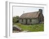 Thatched Croft, Isle of Skye, Highlands, Scotland, United Kingdom, Europe-Jan Baldwin-Framed Photographic Print