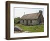 Thatched Croft, Isle of Skye, Highlands, Scotland, United Kingdom, Europe-Jan Baldwin-Framed Photographic Print