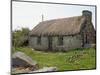 Thatched Croft, Isle of Skye, Highlands, Scotland, United Kingdom, Europe-Jan Baldwin-Mounted Photographic Print