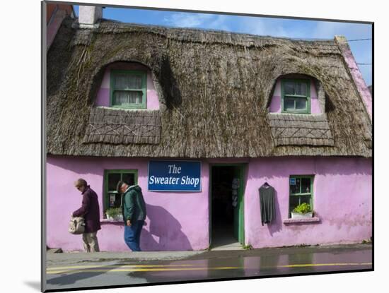 Thatched Handycrafts Store, Doolin, Co Clare, Ireland-Doug Pearson-Mounted Photographic Print