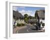 Thatched Houses, Teashop and Pub, Shanklin, Isle of Wight, England, United Kingdom, Europe-Rainford Roy-Framed Photographic Print