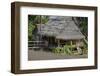 Thatched Roof Home Made of Leaves in the Peruvian Town of Amazonas-Mallorie Ostrowitz-Framed Photographic Print