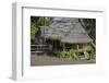 Thatched Roof Home Made of Leaves in the Peruvian Town of Amazonas-Mallorie Ostrowitz-Framed Photographic Print