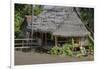 Thatched Roof Home Made of Leaves in the Peruvian Town of Amazonas-Mallorie Ostrowitz-Framed Photographic Print