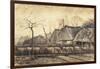 Thatched Roofs-Vincent van Gogh-Framed Giclee Print