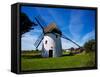 Thatched Windmill, Tacumshane, County Wexford, Ireland-null-Framed Stretched Canvas