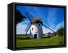 Thatched Windmill, Tacumshane, County Wexford, Ireland-null-Framed Stretched Canvas