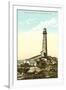 Thatchers Lighthouse, Gloucester-null-Framed Art Print