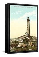 Thatchers Lighthouse, Gloucester-null-Framed Stretched Canvas