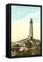 Thatchers Lighthouse, Gloucester-null-Framed Stretched Canvas