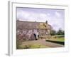 Thatching a Roof-null-Framed Photographic Print