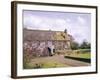 Thatching a Roof-null-Framed Photographic Print