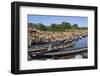 Thaung Tho Tribal Market at Southern End of Lake, Inle Lake, Shan State, Myanmar (Burma), Asia-Stuart Black-Framed Photographic Print