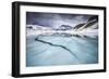 Thawing Alpine Lake, Vanoise National Park, Rhône-Alpes, France, June-Benjamin Barthelemy-Framed Photographic Print