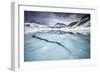 Thawing Alpine Lake, Vanoise National Park, Rhône-Alpes, France, June-Benjamin Barthelemy-Framed Photographic Print