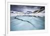 Thawing Alpine Lake, Vanoise National Park, Rhône-Alpes, France, June-Benjamin Barthelemy-Framed Photographic Print