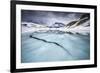 Thawing Alpine Lake, Vanoise National Park, Rhône-Alpes, France, June-Benjamin Barthelemy-Framed Photographic Print