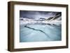 Thawing Alpine Lake, Vanoise National Park, Rhône-Alpes, France, June-Benjamin Barthelemy-Framed Photographic Print