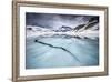 Thawing Alpine Lake, Vanoise National Park, Rhône-Alpes, France, June-Benjamin Barthelemy-Framed Photographic Print