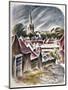Thaxted Church, c.1951-Isabel Alexander-Mounted Premium Giclee Print