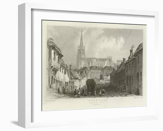 Thaxted, from the South, Essex-William Henry Bartlett-Framed Giclee Print