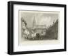 Thaxted, from the South, Essex-William Henry Bartlett-Framed Giclee Print