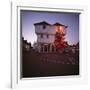 Thaxted Guildhall at Christmas time-null-Framed Photographic Print