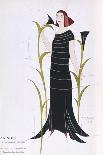 Black Dress by Madeleine Vionnet Inspired by Recent Archaeological Discoveries in Egypt-Thayaht-Framed Art Print