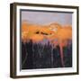 Thayer's Flamingos II-Abbott Handerson Thayer-Framed Art Print