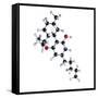 THC Drug Molecule-Science Photo Library-Framed Stretched Canvas