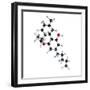 THC Drug Molecule-Science Photo Library-Framed Premium Photographic Print