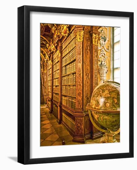 The 1,000 Year Old Melk Abbey Alongside the Danube River, Melk, Austria-Richard Duval-Framed Photographic Print