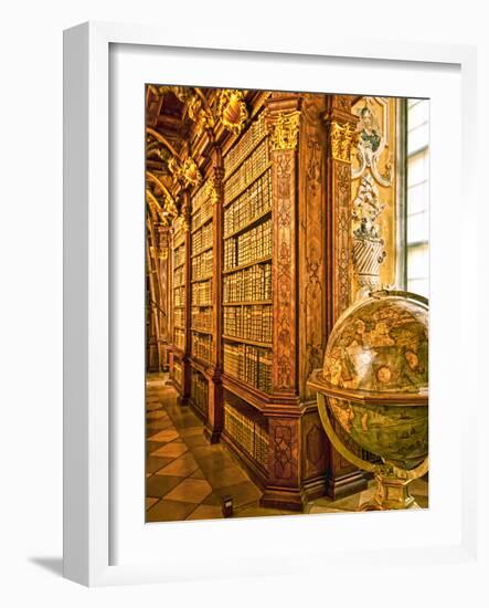 The 1,000 Year Old Melk Abbey Alongside the Danube River, Melk, Austria-Richard Duval-Framed Photographic Print