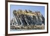 The 1.7 Billion Year Old Elgee Sandstone Cliffs in Yampi Sound, Kimberley, Western Australia-Michael Nolan-Framed Photographic Print