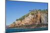 The 1.7 Billion Year Old Elgee Sandstone Cliffs in Yampi Sound, Kimberley, Western Australia-Michael Nolan-Mounted Photographic Print