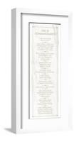 The 10 Commandments (white)-null-Framed Art Print