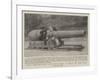 The 102-Ton Gun at Gibraltar, a Rest by the Way-null-Framed Giclee Print