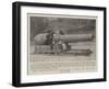 The 102-Ton Gun at Gibraltar, a Rest by the Way-null-Framed Giclee Print