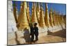 The 1045 Stupas of Shwe Inn Thein Temple-Tuul-Mounted Photographic Print