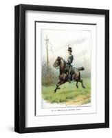 The 10th (Prince of Wales' Own Roya) Hussars, C1890-Geoffrey Douglas Giles-Framed Giclee Print