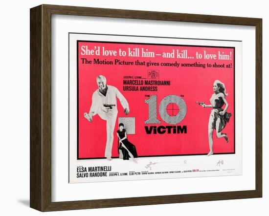The 10th Victim-null-Framed Art Print