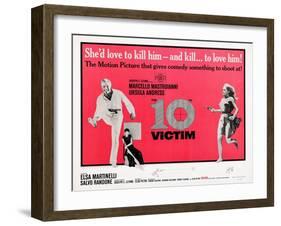 The 10th Victim-null-Framed Art Print