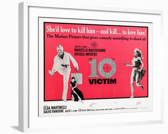 The 10th Victim-null-Framed Art Print