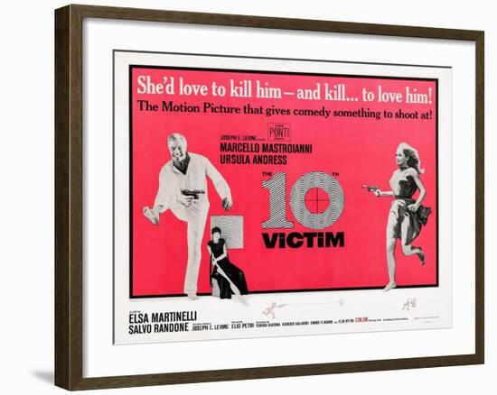 The 10th Victim-null-Framed Art Print