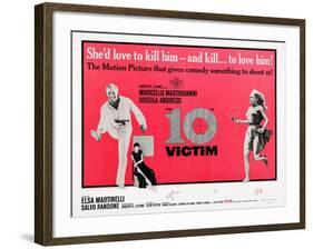 The 10th Victim-null-Framed Art Print