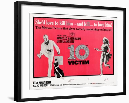 The 10th Victim-null-Framed Art Print