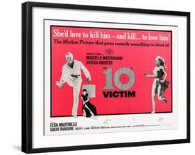 The 10th Victim-null-Framed Art Print