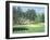 The 11th At Augusta-White Dogwood-Bernard Willington-Framed Art Print