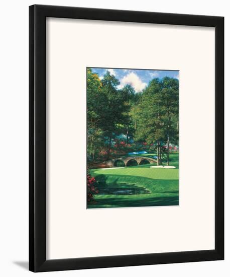 The 11th At Augusta-Larry Dyke-Framed Art Print